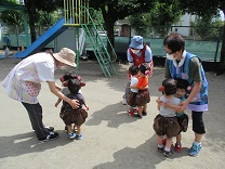 写真：運動会練習