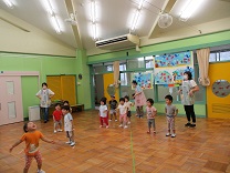 写真:運動会練習