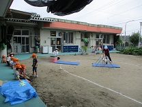 写真：運動会練習