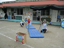 写真：運動会練習