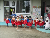 写真：運動会練習