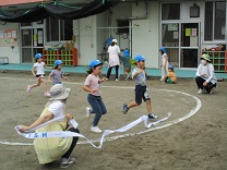 写真:運動会練習