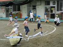 写真：運動会練習