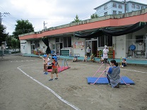 写真：運動会練習