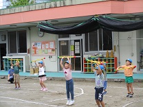 写真：運動会練習