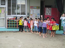 写真：運動会練習