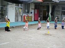 写真:運動会練習