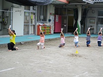 写真：運動会練習