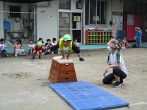 写真:運動会練習