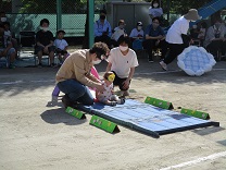 写真：0歳児運動会