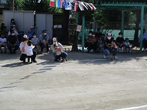 写真：0歳児運動会