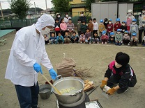 写真：芋煮会