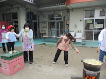 写真：芋煮会