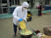 写真：芋煮会