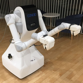 自動化技術，人間・ロボット協調システムの写真