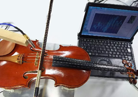 楽器音響解析の写真