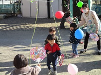 写真：お正月遊び