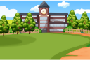 イラスト:「学びの広場」日野二中イメージ