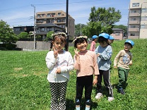 写真：5歳児の遠足