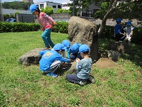 写真：5歳児の遠足