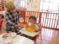 写真：0歳児