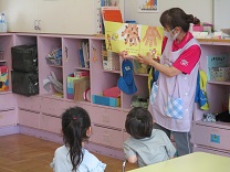 事前指導を聞く子供たちの様子3