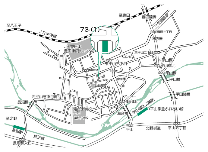 西平山地区73-(1)詳細図