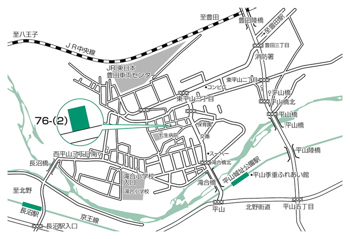 西平山地区76-(2)詳細図