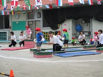 うさぎ組競技の写真