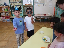 写真：ハロウィーンごっこ