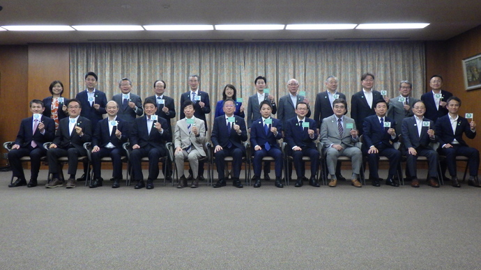 写真：多摩地域平和ネットワーク会議構成員等