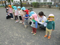 誕生会の子どもの様子の写真