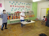 デモンストレーションの写真です。