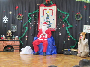 サンタさんの写真