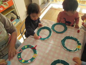 制作の様子の写真1