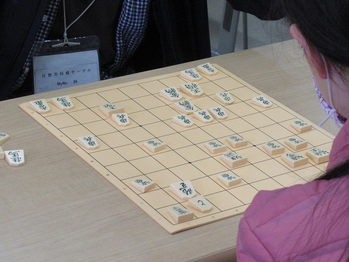 写真：指導対局の様子1