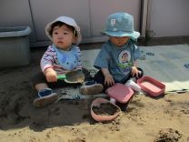写真:園庭遊び2