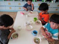 写真:そら豆のさやむき8