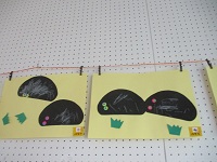 2歳児の作品の写真