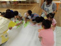 写真：夏まつりの準備2