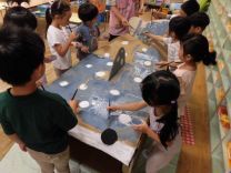 写真：夏まつりの準備10