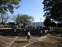 3歳児は忍者に変身した写真です。