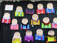 5歳児の作品の写真です。