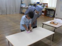 写真:事前指導