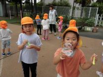 写真：シャボン玉あそび3