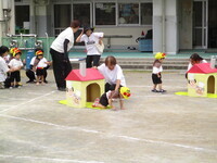 1歳こどもパン工場から出発