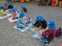 5歳が食べているところの写真