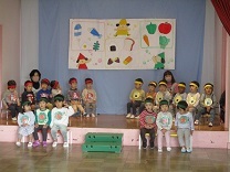 うさぎ組の舞台の写真