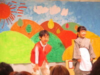 おじいさんとおばあさんの写真