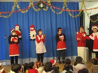 キャンドルサービスの様子の写真